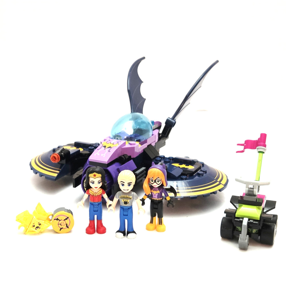 LEGO DC Super Hero Girls 41230 Batgirl Batjet + Extra Figures Incomplete Playset